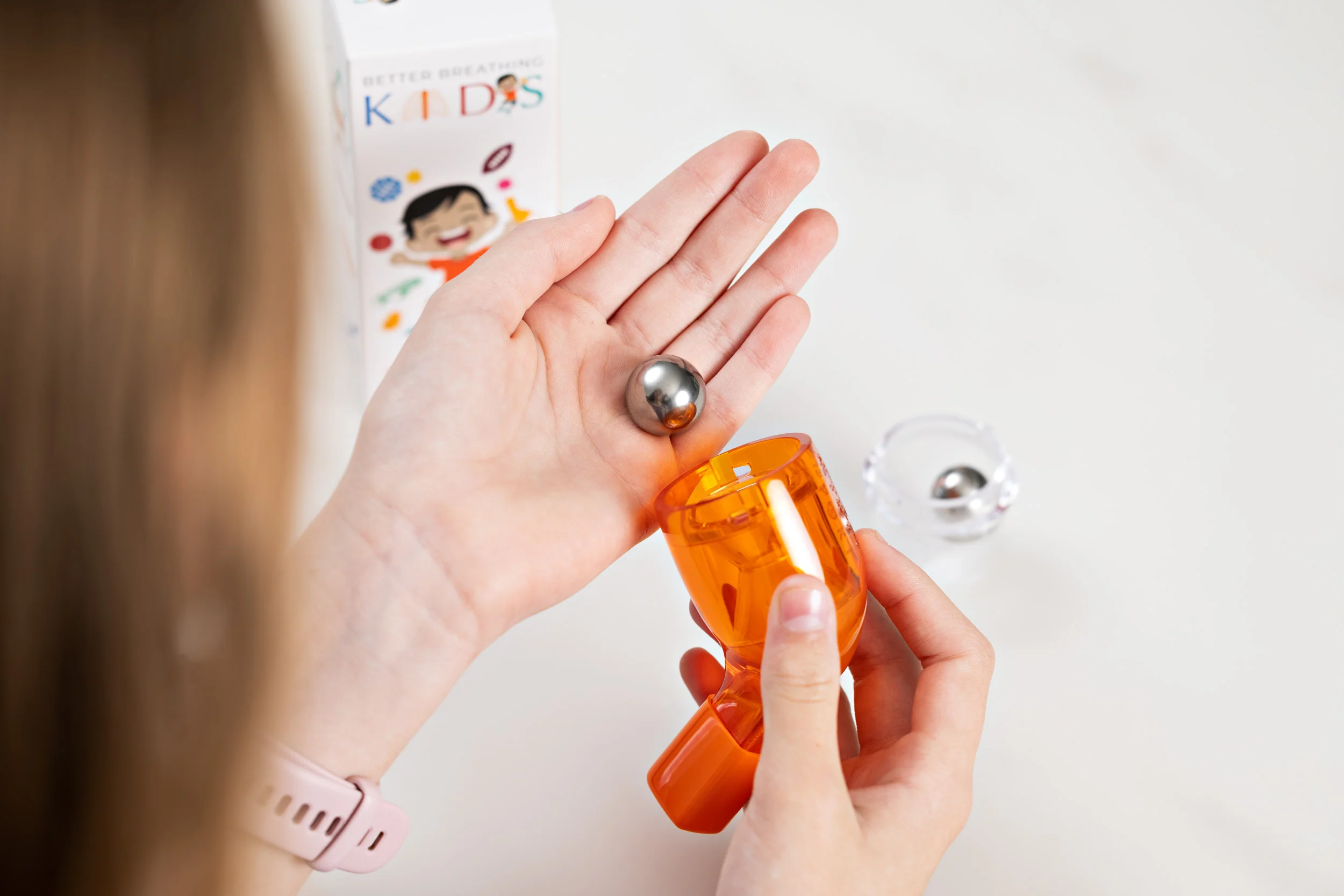 AirPhysio Better Breathing Kids (Orange) - Image 6