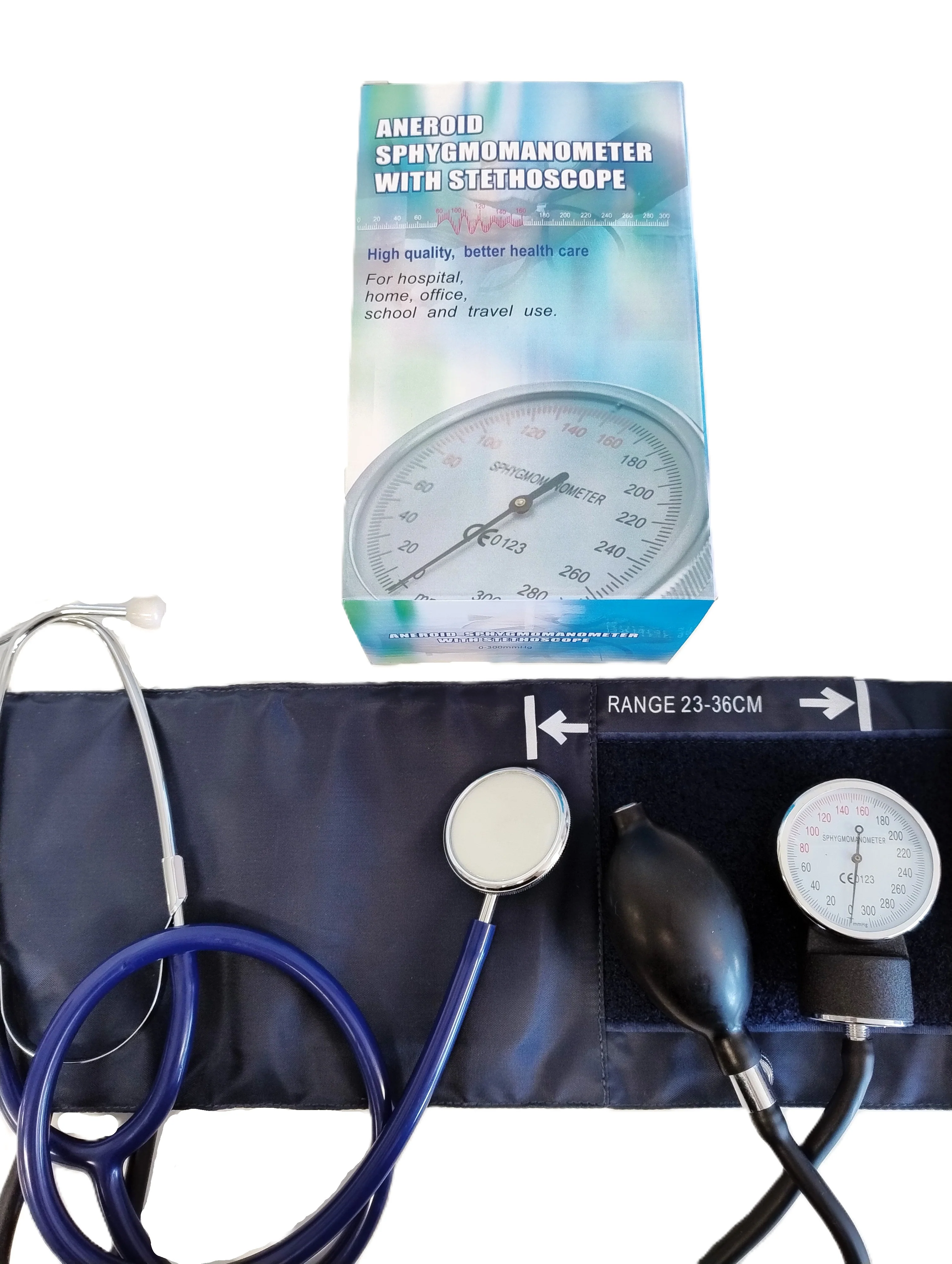 Aneroid Sphygmomanometer with Stethoscope - Image 2