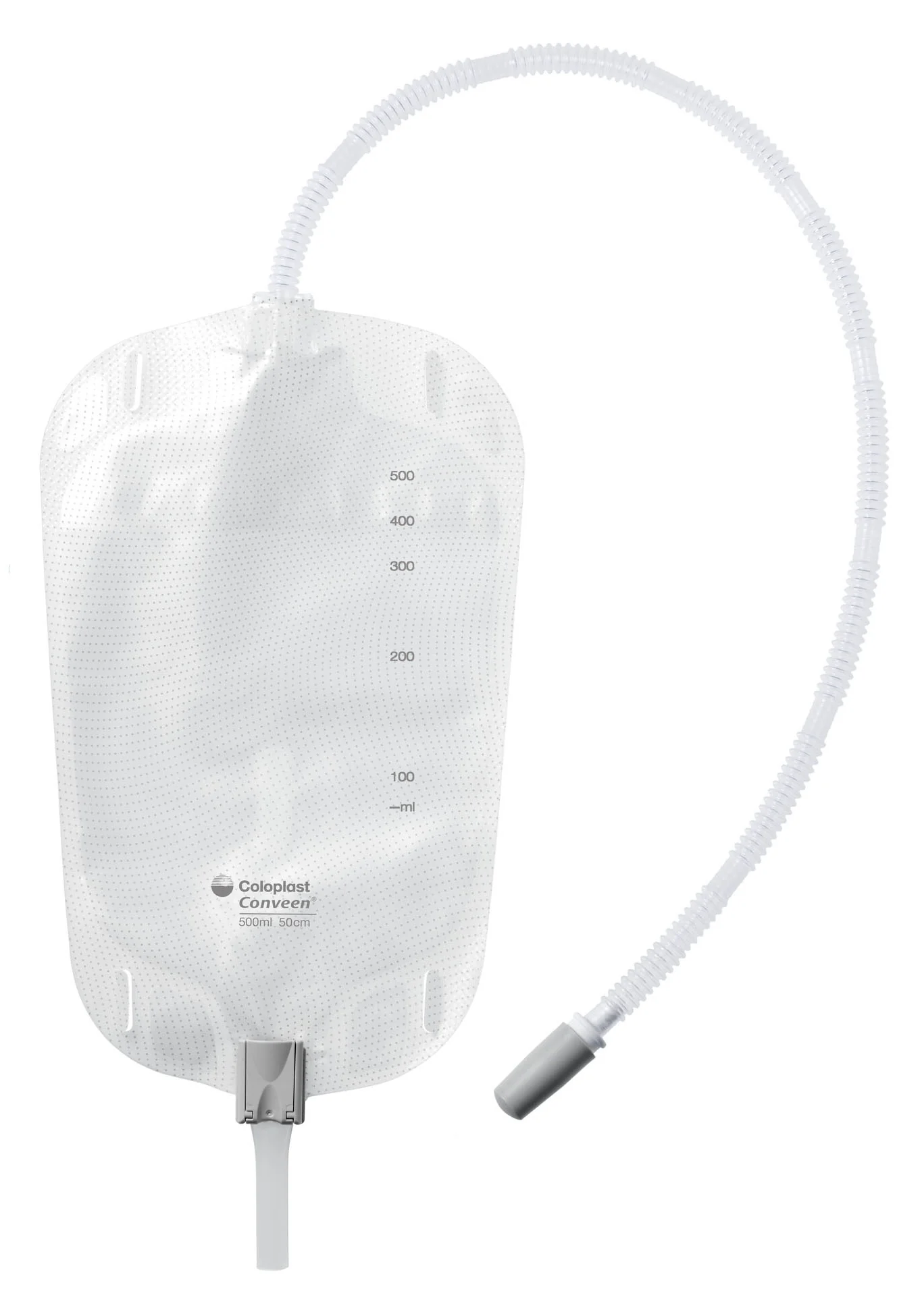 Conveen Security+ Leg Bag (Sterile) 50cm - Clamp Tap - Image 3