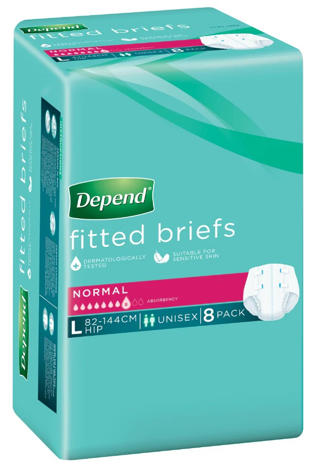 Depend Briefs Normal (Unisex) - Image 3