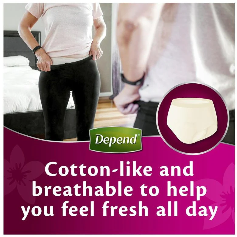 Depend Real Fit Super (Women) - 8 Pack - Image 11