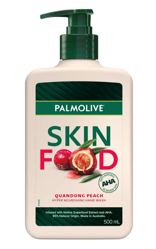 Palmolive Skin Food Hand Wash Quandong Peach - 500ml