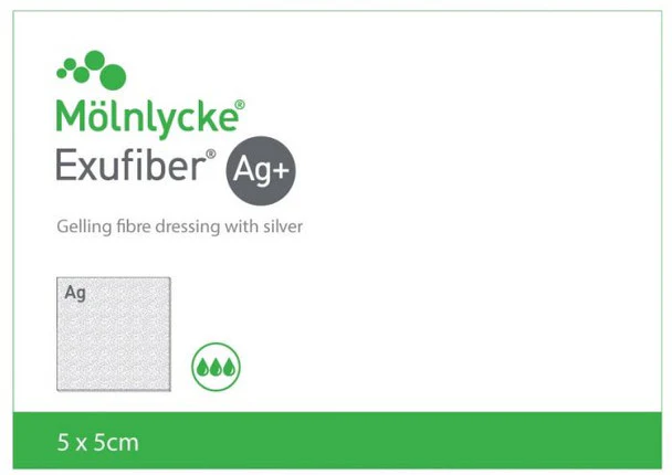 Exufiber Ag+ Antimicrobial Fibre Dressing - Image 3