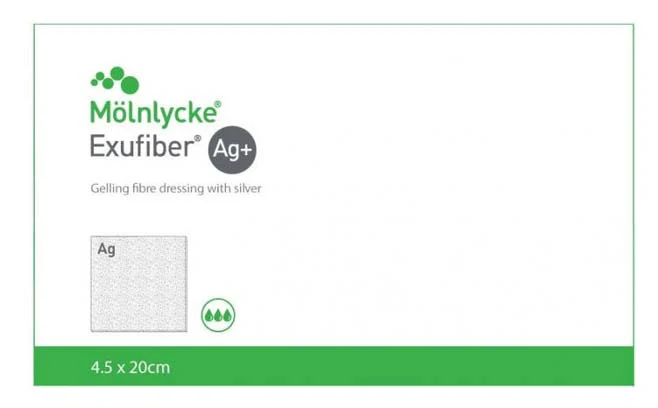 Exufiber Ag+ Antimicrobial Fibre Dressing - Image 9
