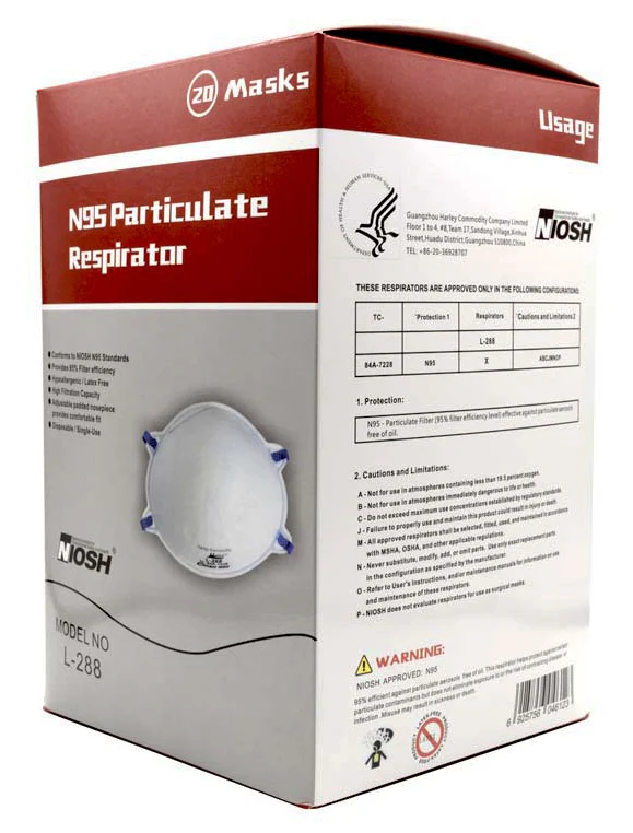 Harley N95 Respirator Mask Cup 288 - Image 4