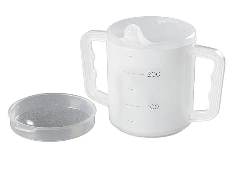 Homecraft Two Handled Mug | Pair with Spout and Splash Lids