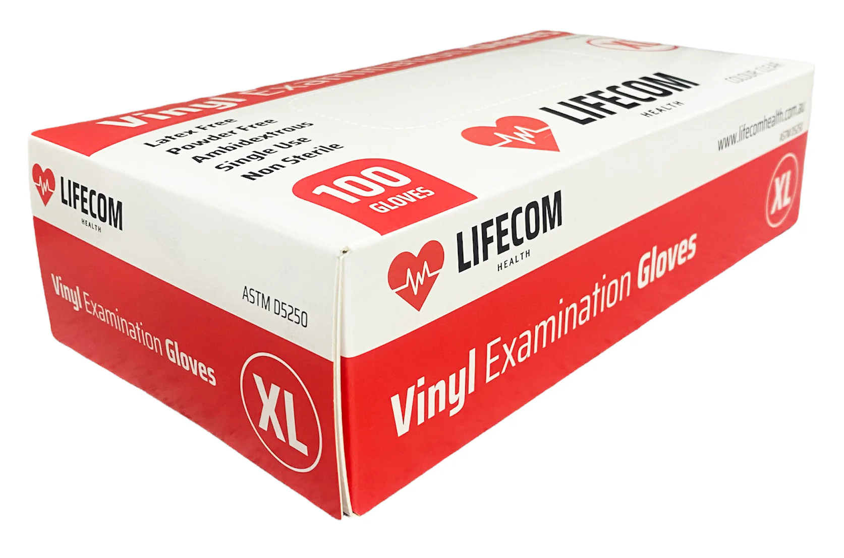 Lifecom Vinyl Examination Gloves (Clear) - Image 22