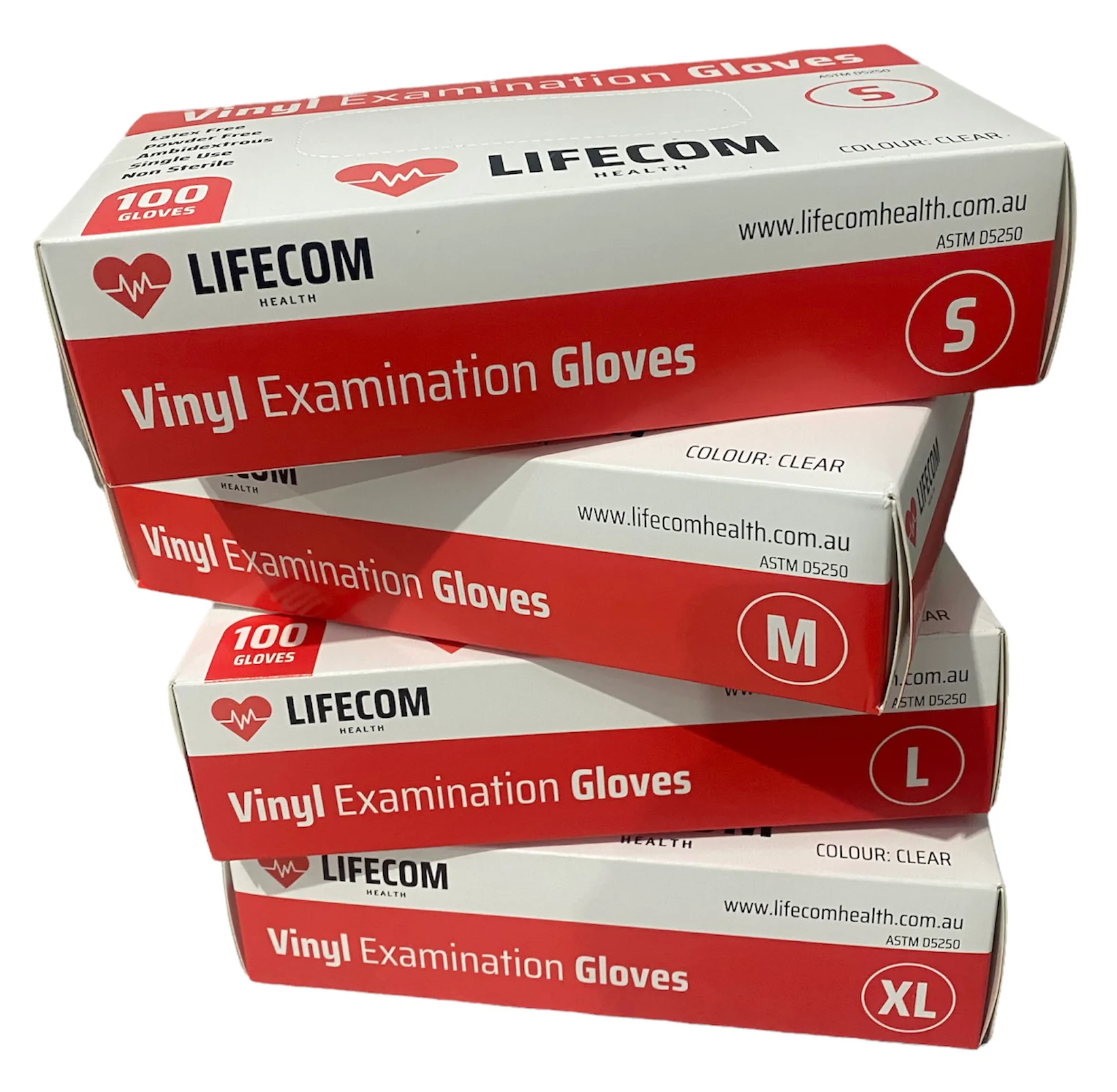 Lifecom Vinyl Examination Gloves (Clear) - Image 23