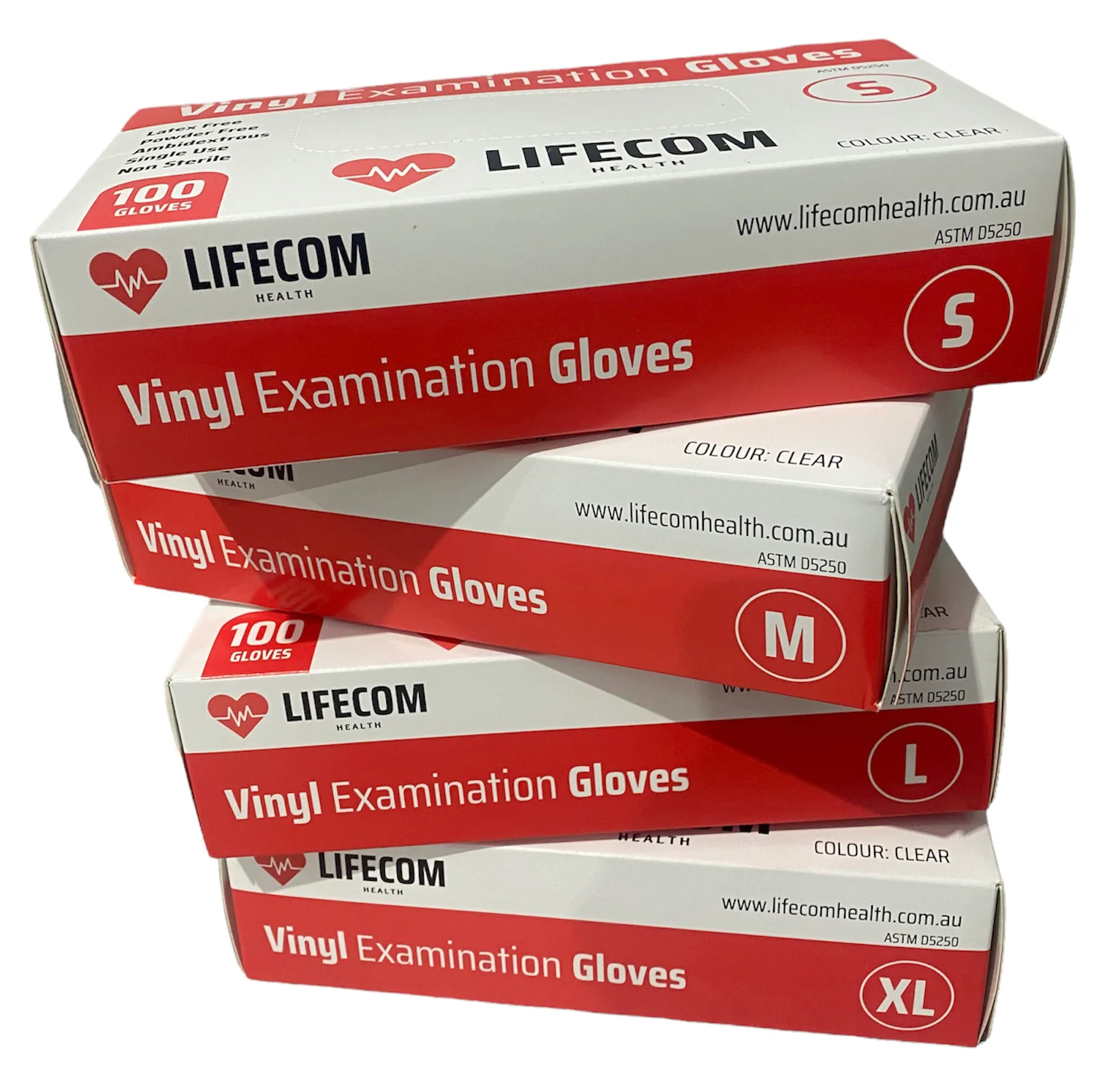 Lifecom Vinyl Examination Gloves (Clear) - Image 5
