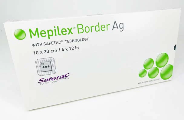 Mepilex Ag Bordered Antimicrobial Foam Dressing - Image 13