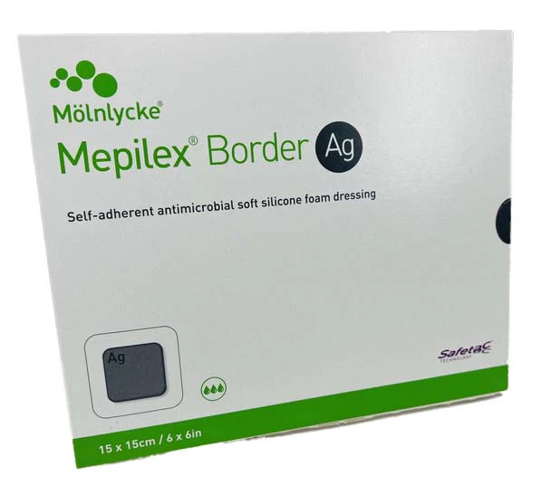Mepilex Ag Bordered Antimicrobial Foam Dressing - Image 5