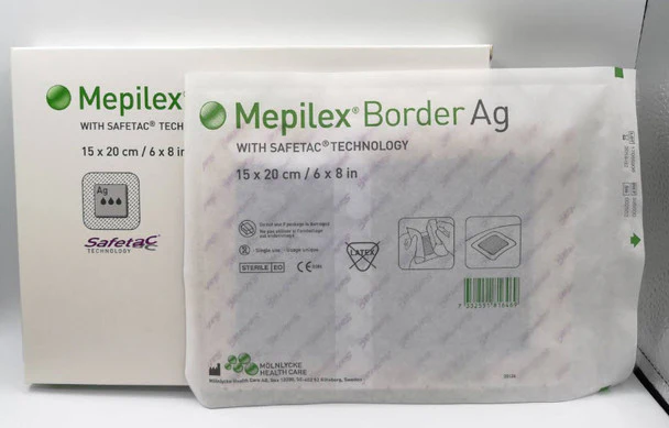 Mepilex Ag Bordered Antimicrobial Foam Dressing - Image 7