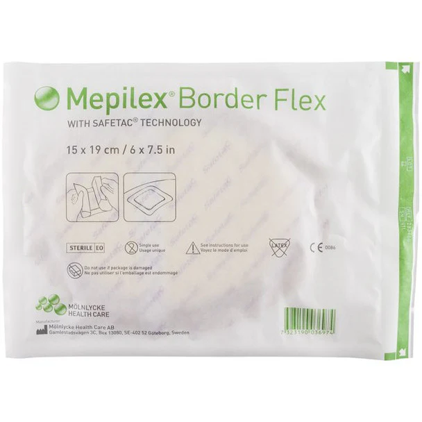 Mepilex Flex Bordered Foam Dressing - Image 13
