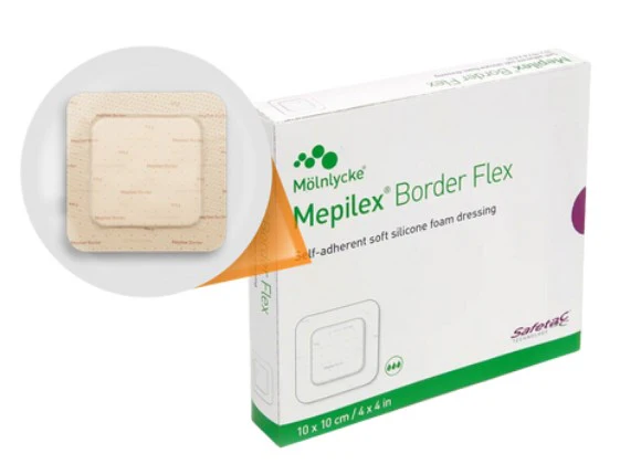 Mepilex Flex Bordered Foam Dressing - Image 5