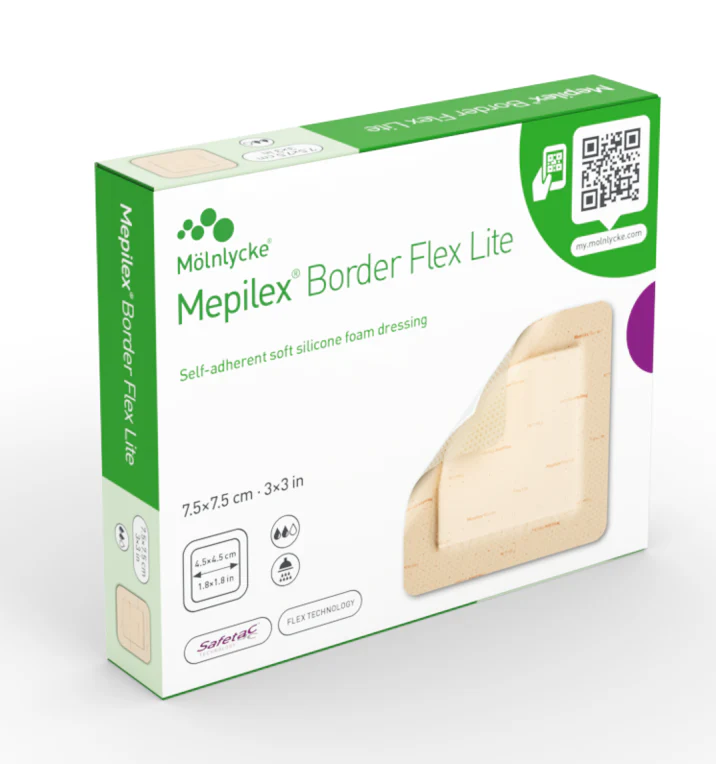 Mepilex Flex Lite Bordered Foam Dressing - Image 3