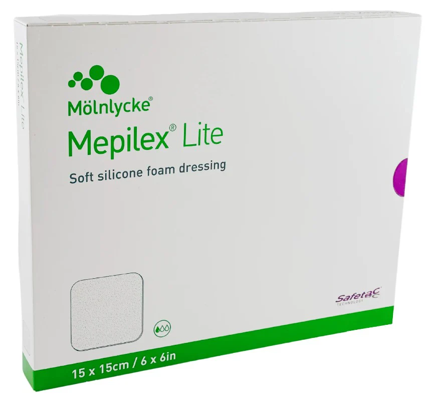 Mepilex Lite Non-Bordered Foam Dressing - Image 4