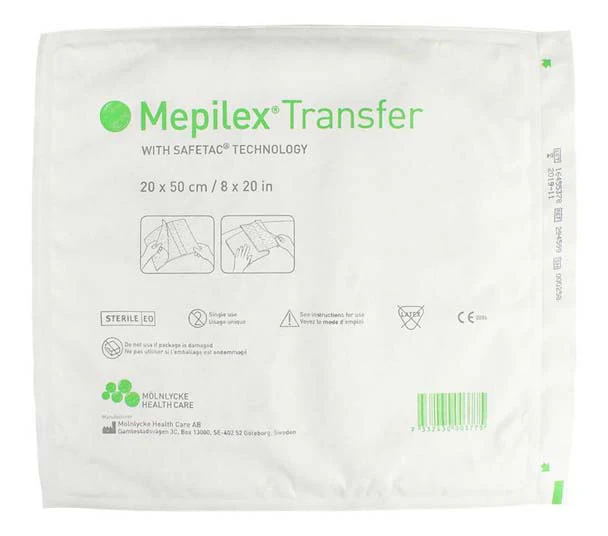 Mepilex Transfer Wound Contact Layer Foam Dressing - Image 2