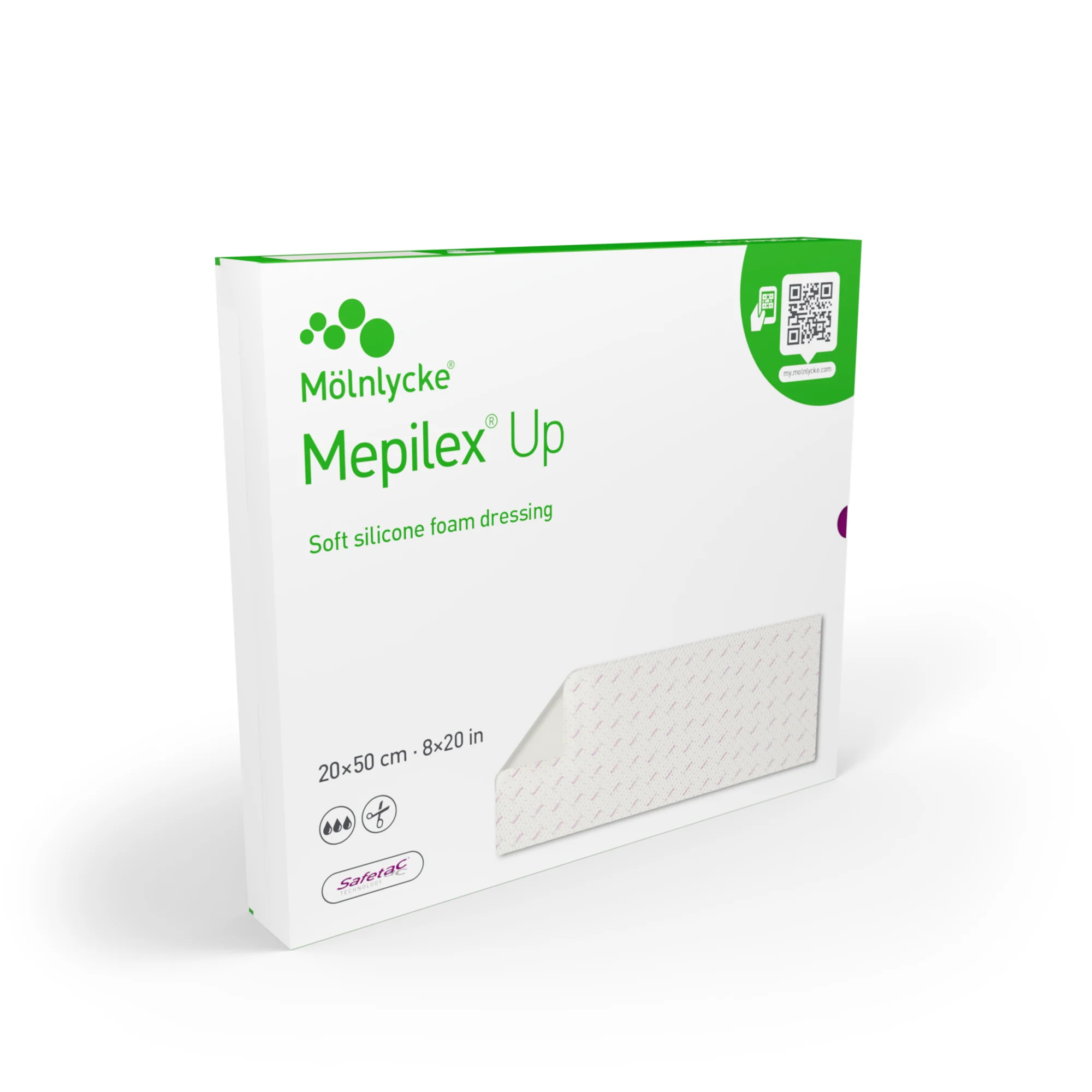 Mepilex Up Non-Bordered Foam Dressing - Image 12