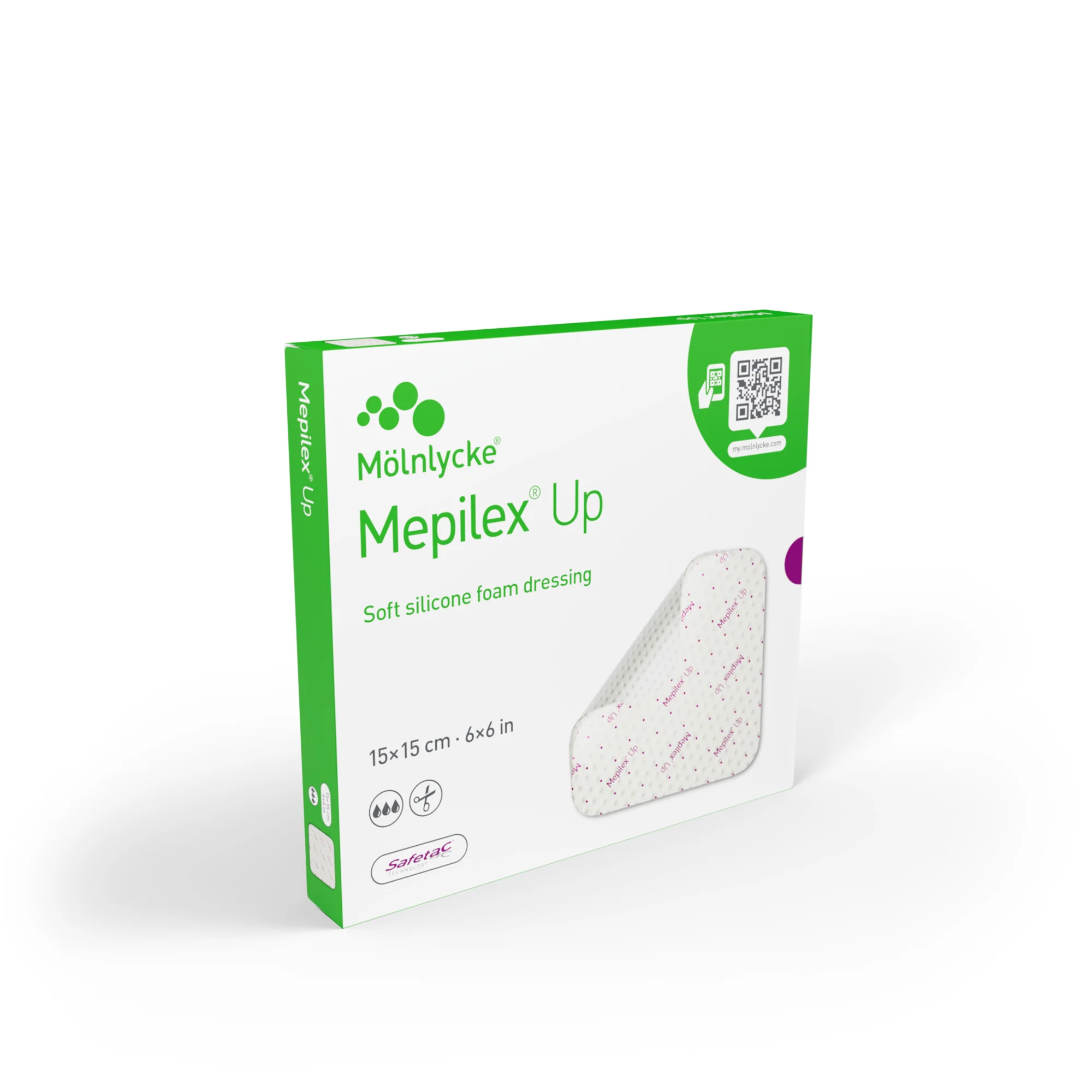 Mepilex Up Non-Bordered Foam Dressing - Image 8