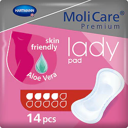 MoliCare Premium Lady Pad - 4 Drops - 14 Pack - Image 3