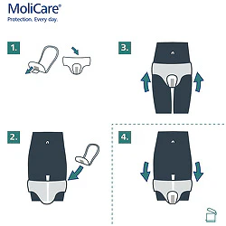 MoliCare Premium Lady Pad - 5 Drops - 14 Pack - Image 4