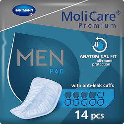 MoliCare Premium Men Pad - 4 Drops - 14 Pack - Image 3