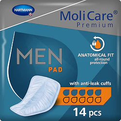 MoliCare Premium Men Pad - 5 Drops - 14 Pack - Image 3