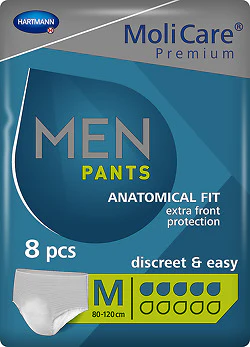 MoliCare Premium Men Pants - 5 Drops - Medium - 8 Pack - Image 3