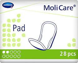 MoliCare Unisex Pad - 2 Drops - 30 Pack - Image 3