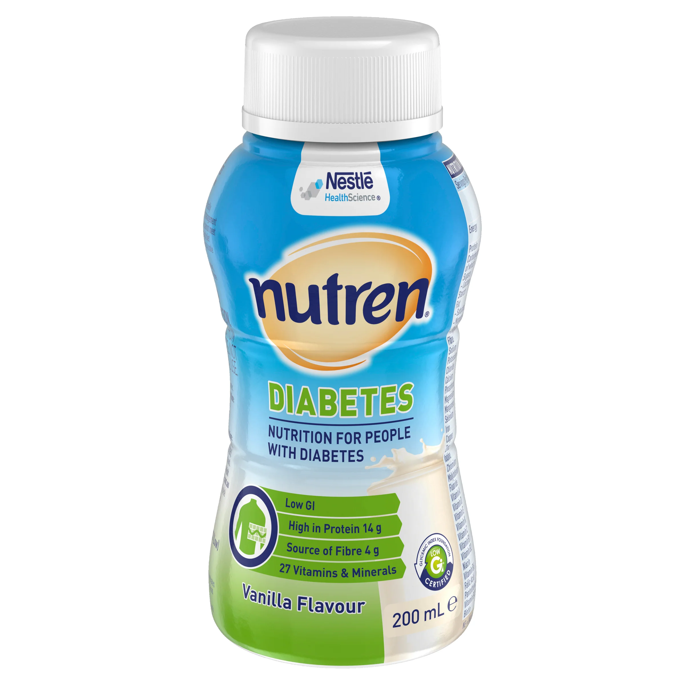 NUTREN Diabetes (Vanilla) 200mL - 4 Pack - Image 3