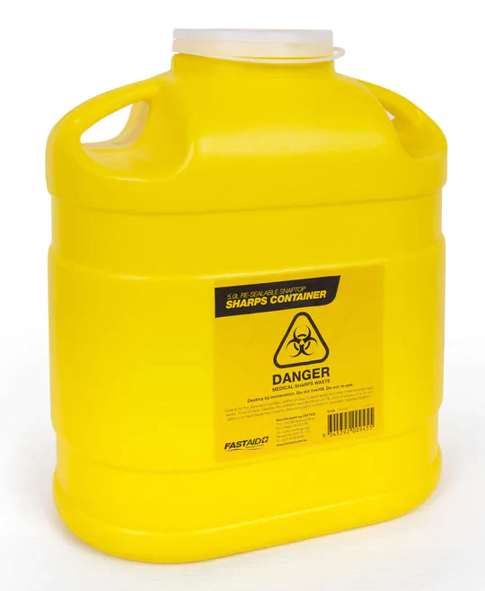 Plastic Sharps Container - Image 5