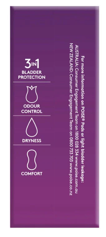 Poise Regular Pads - 16 Pack - Image 4