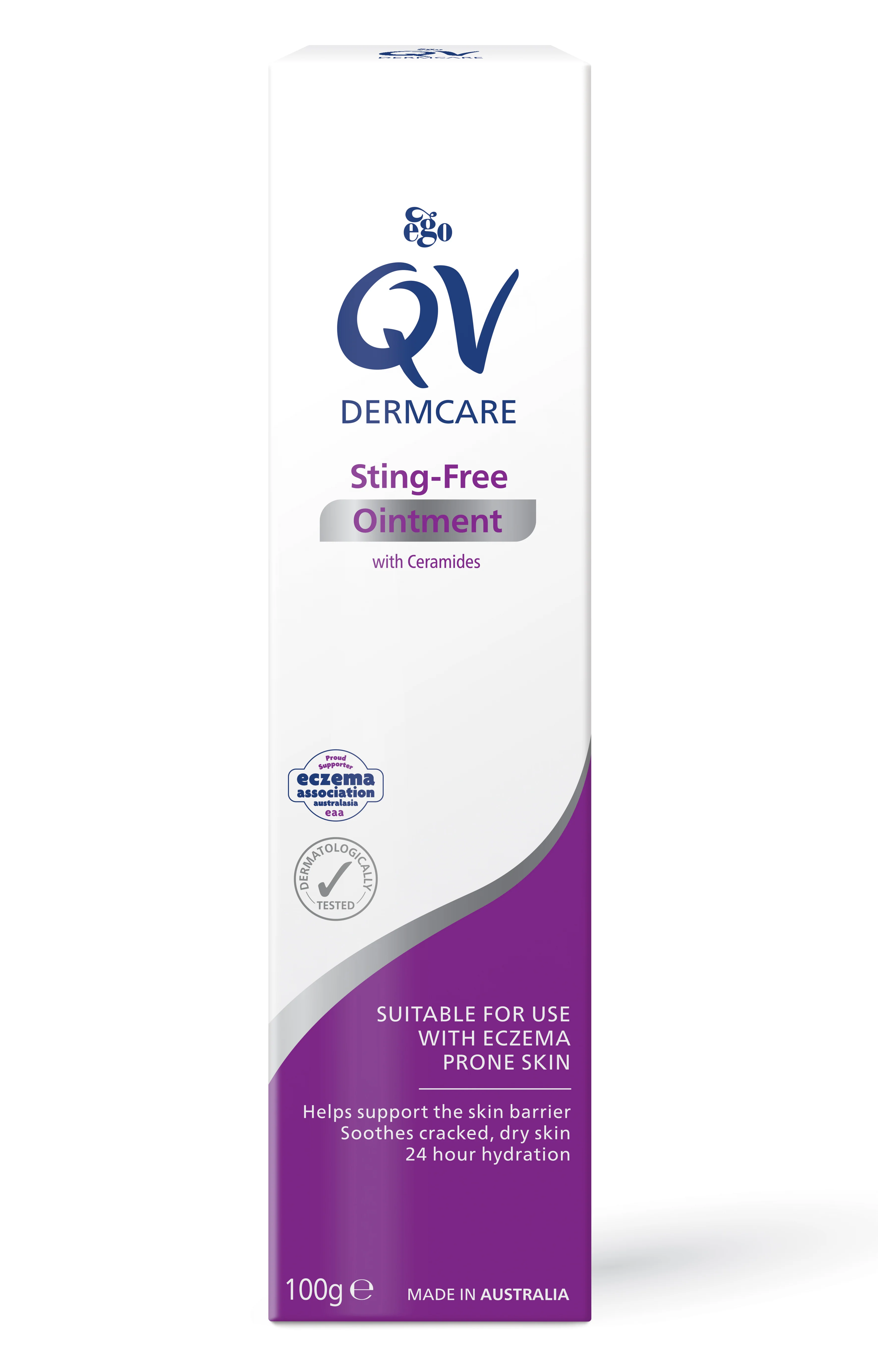 QV Dermcare Sting-Free Ointment - 100g Tube - Image 2