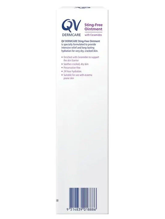 QV Dermcare Sting-Free Ointment - 100g Tube - Image 3