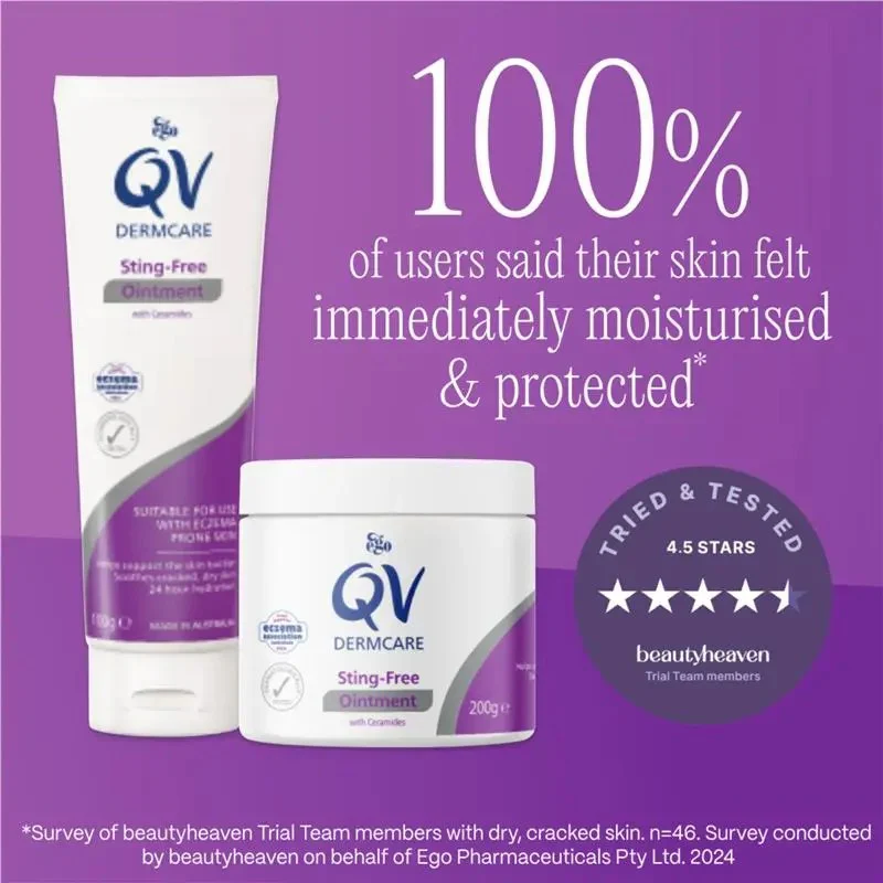 QV Dermcare Sting-Free Ointment - 100g Tube - Image 6