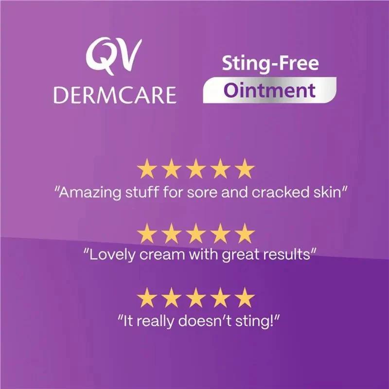 QV Dermcare Sting-Free Ointment - 100g Tube - Image 7