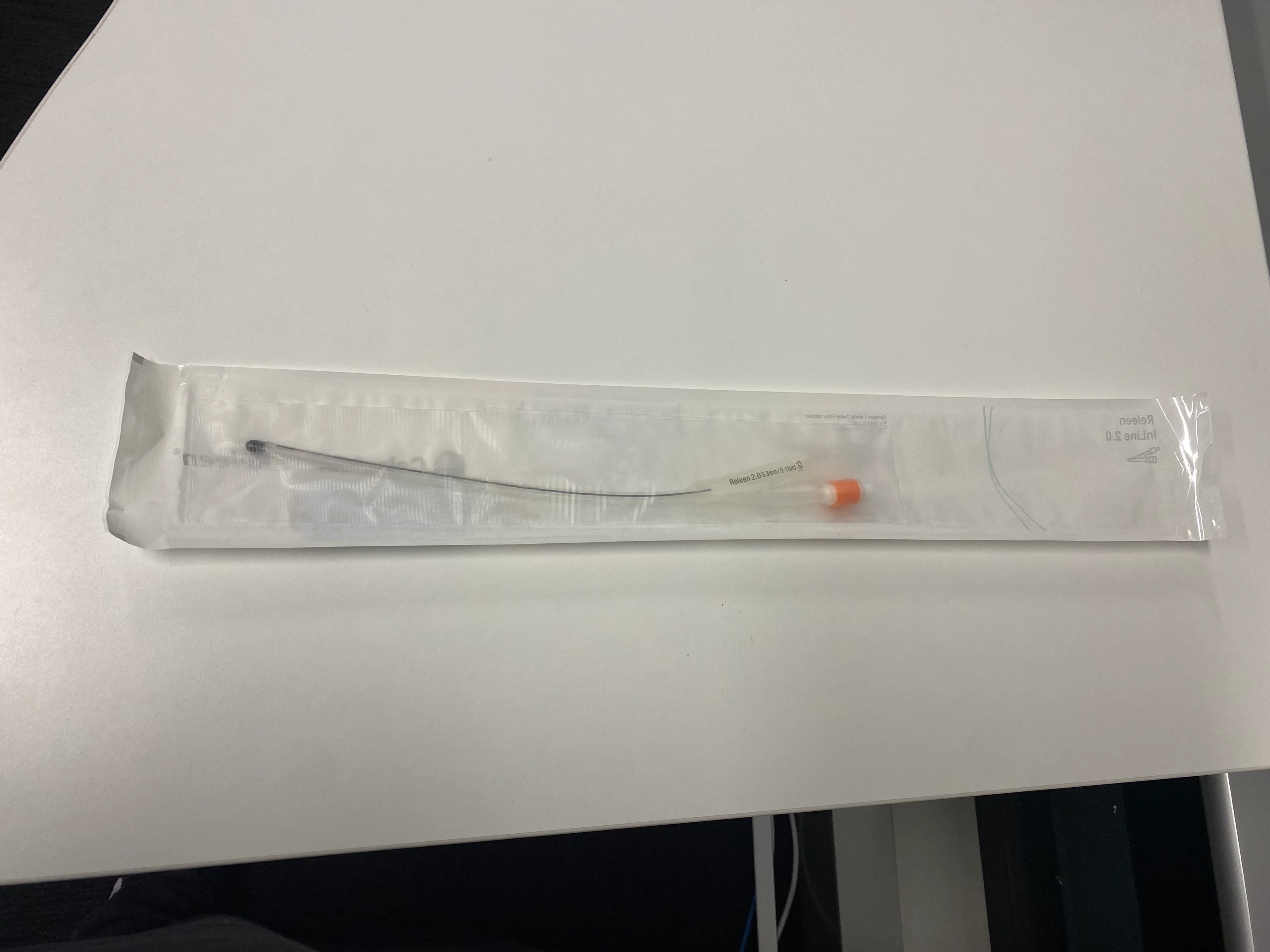 Releen Inline 2.0 Cath Female Foley Rnd Silicone 20cm - 16Ch - Image 3