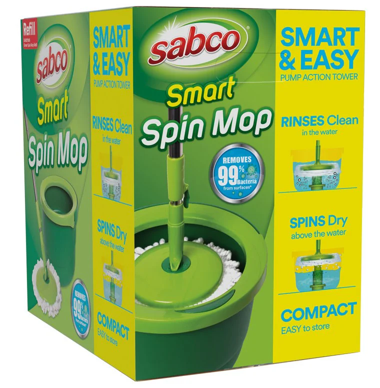 Sabco Smart Spin Mop & Bucket Set - Image 4