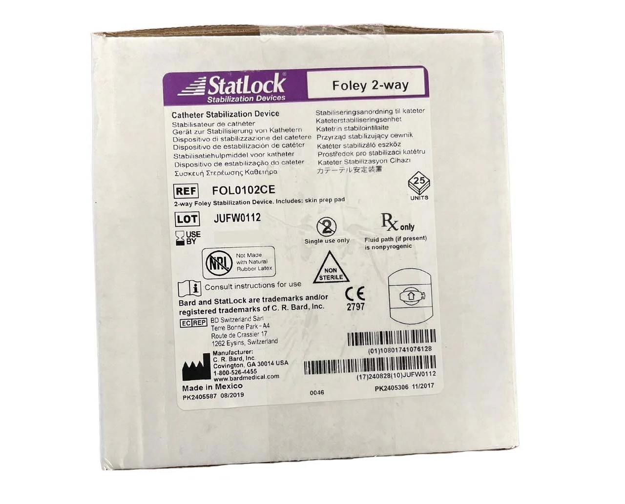 StatLock Foley 2-way Catheter Stabilisation Device - Image 3
