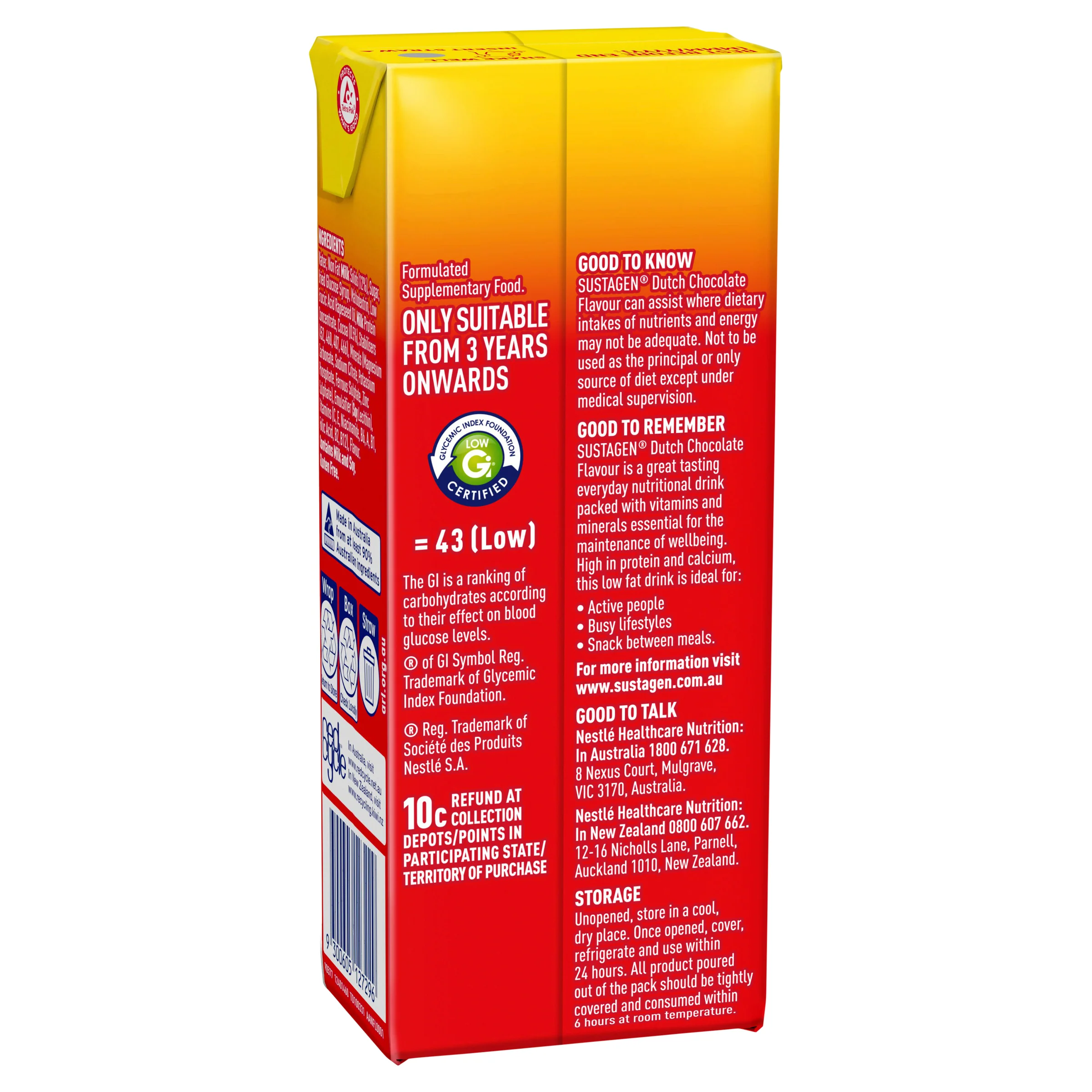 SUSTAGEN Ready to Drink (Dutch Chocolate) 250mL - Image 4
