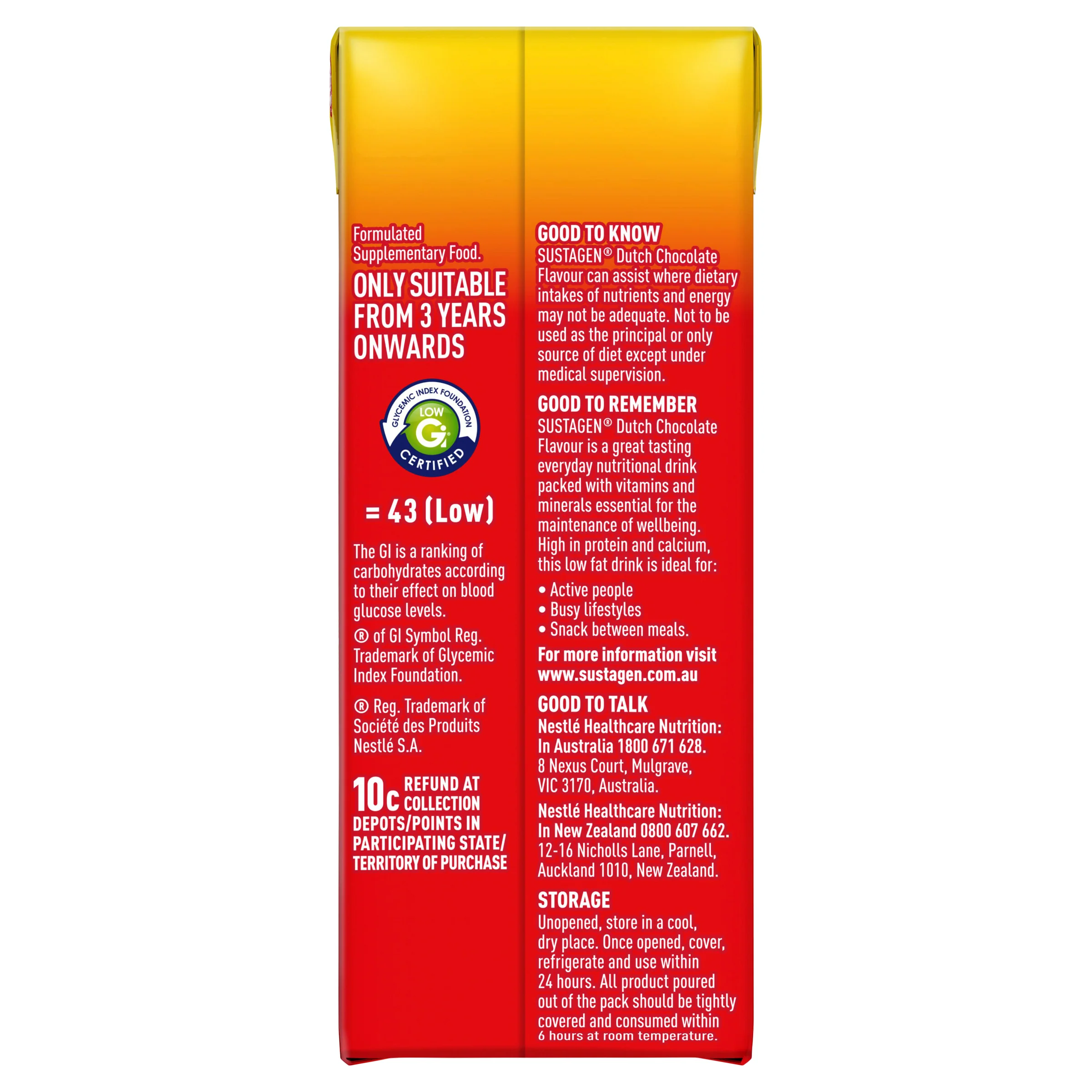 SUSTAGEN Ready to Drink (Dutch Chocolate) 250mL - Image 5