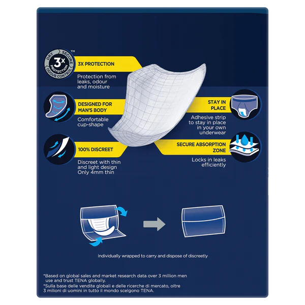 TENA Absorbent Protector Pad (Men) - Image 7