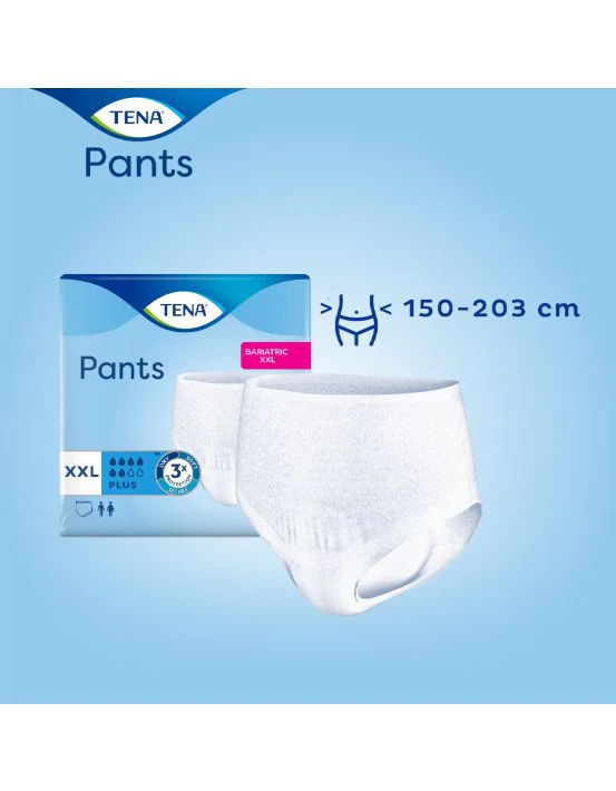 TENA PROskin Pants Plus (Unisex) Bariatric - 2XLarge - 12 Pack - Image 2