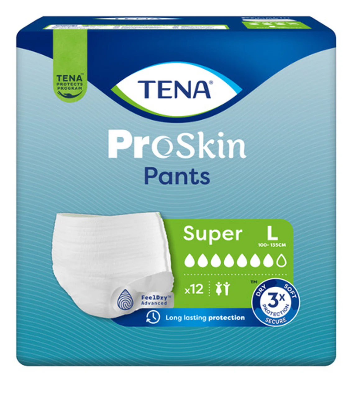 TENA ProSkin Pants Super (Unisex) 12 Pack - Image 2
