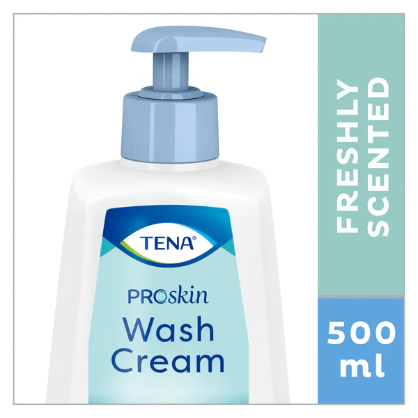 TENA PROskin Wash Cream 500ml - Pump Bottle - Image 3