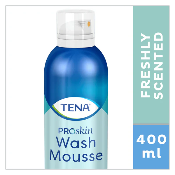 TENA PROskin Wash Mousse 400ml - Pump Bottle - Image 2