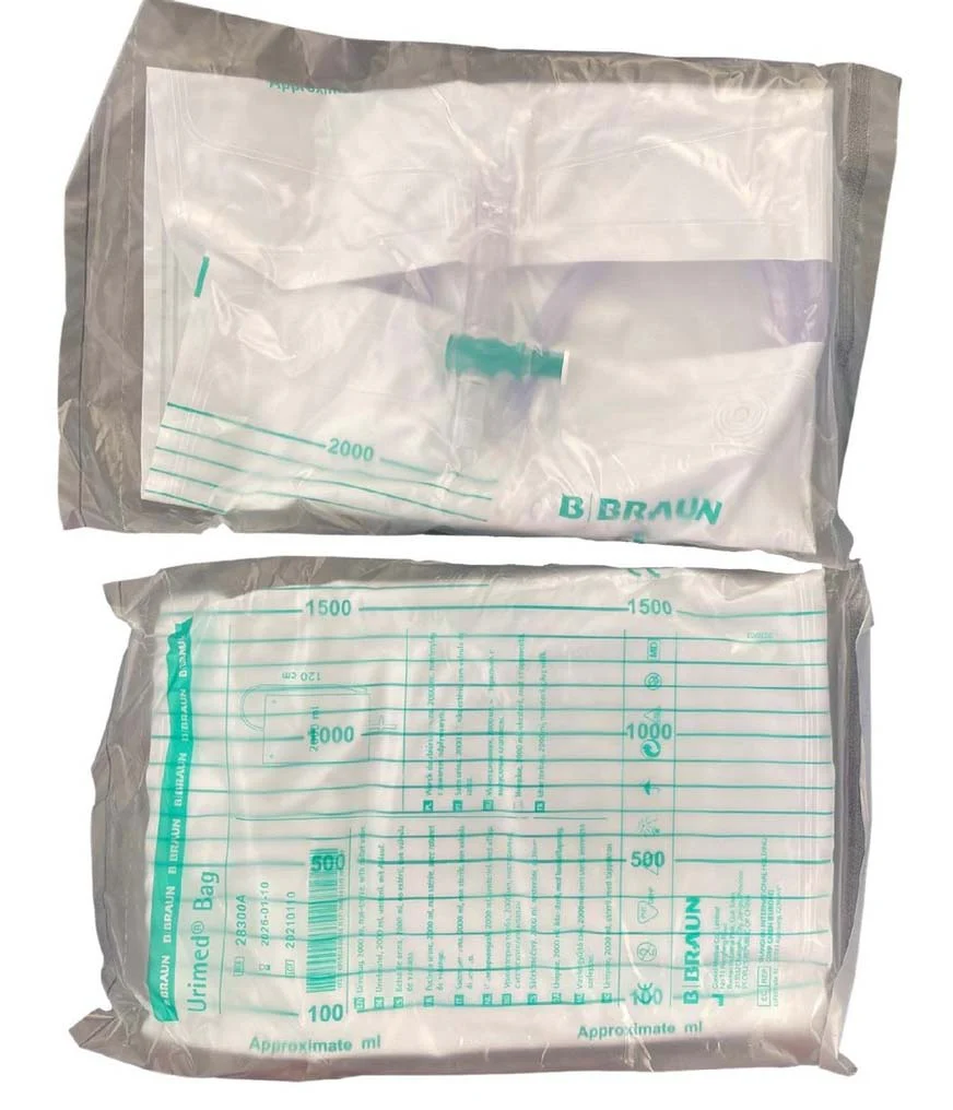 Urimed Drainage Bag 2000ml (Non-Sterile) 120cm Tube - T-Tap - Image 3