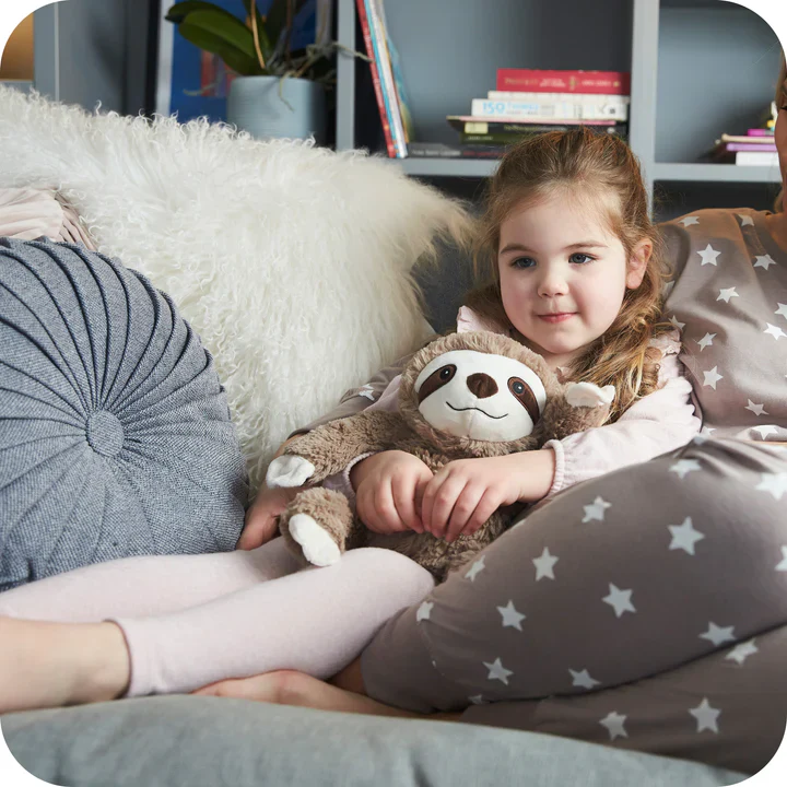 Warmies Brown Sloth Fully Heatable Soft Toy - Image 8