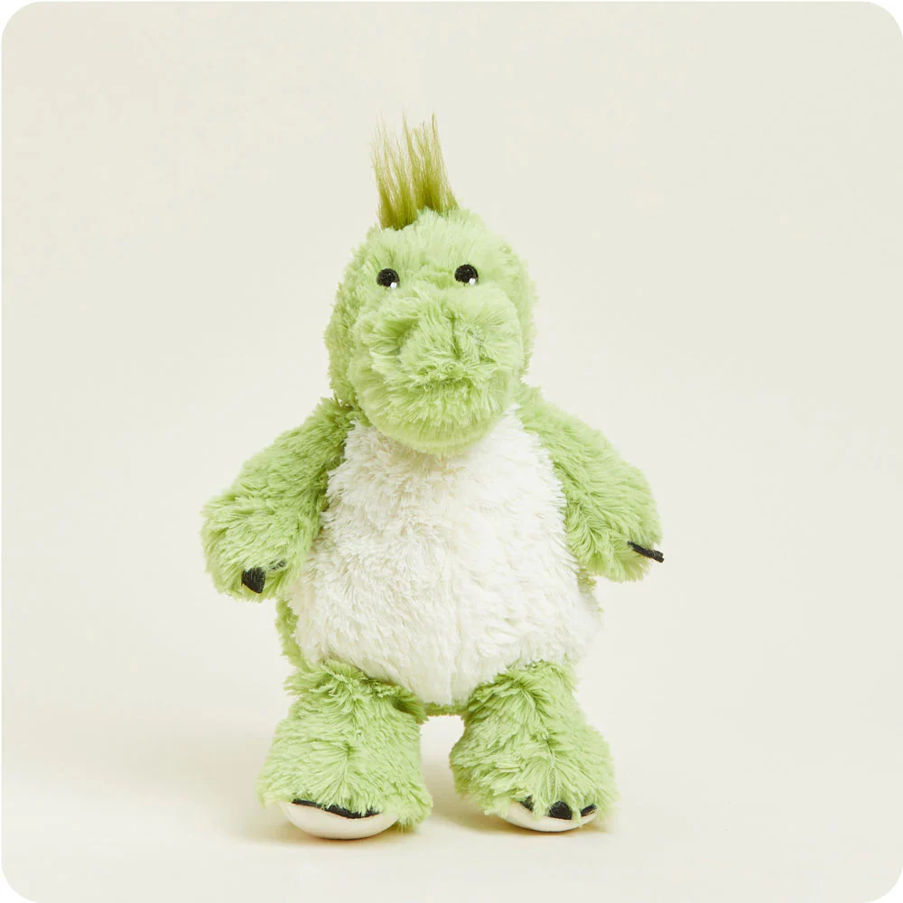 Warmies Green Dinosaur Fully Heatable Soft Toy - Image 6