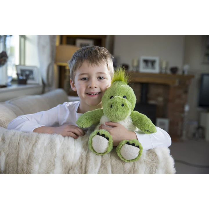 Warmies Green Dinosaur Fully Heatable Soft Toy - Image 7